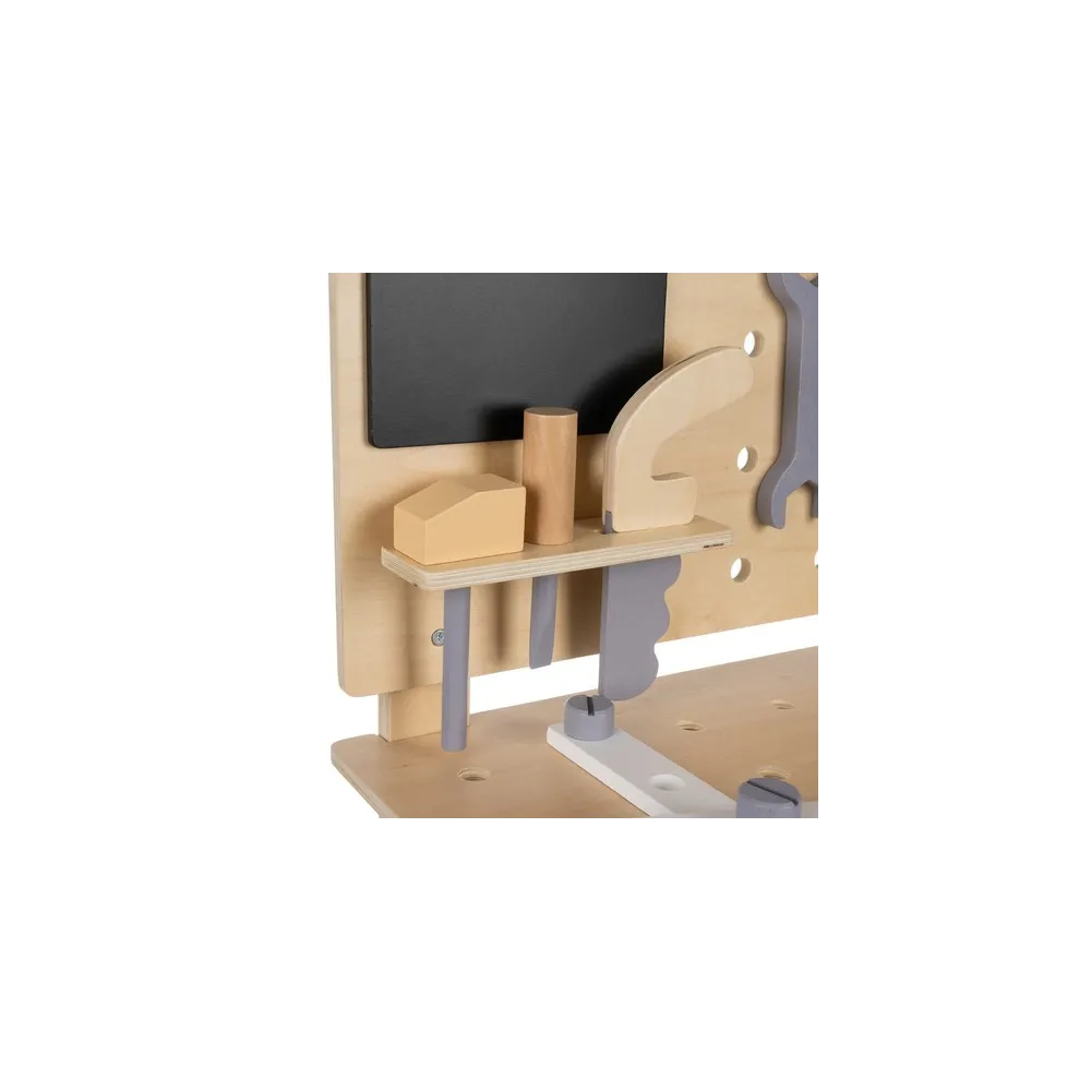 Dołączone kolorowe nakrętki i śrubki dla dzieci do skręcania