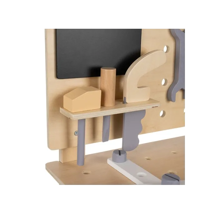 Dołączone kolorowe nakrętki i śrubki dla dzieci do skręcania