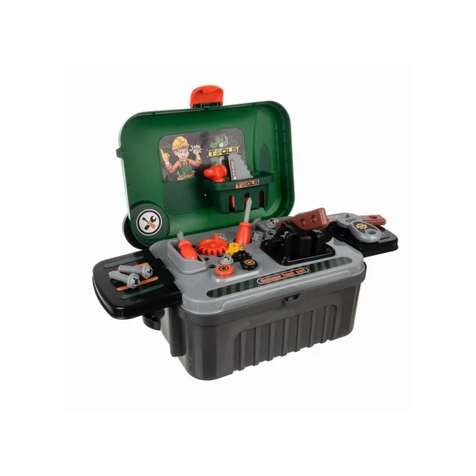 zestaw narzędzi i akcesoriów z elementami o zaokrąglonych krawędziach