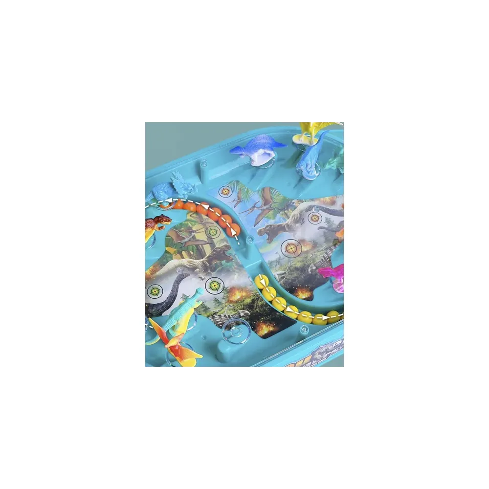 transparentna osłona chroniąca arenę gry Bitwa dinozaurów