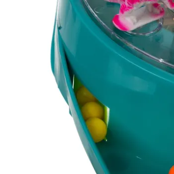 wszystkie elementy zestawu Bitwa dinozaurów widoczne na białym tle