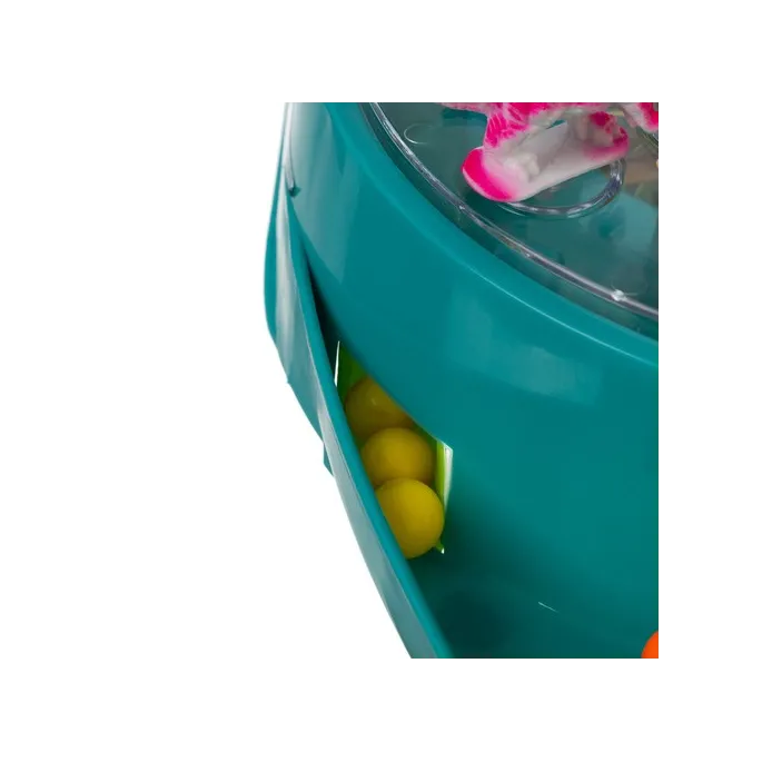 wszystkie elementy zestawu Bitwa dinozaurów widoczne na białym tle