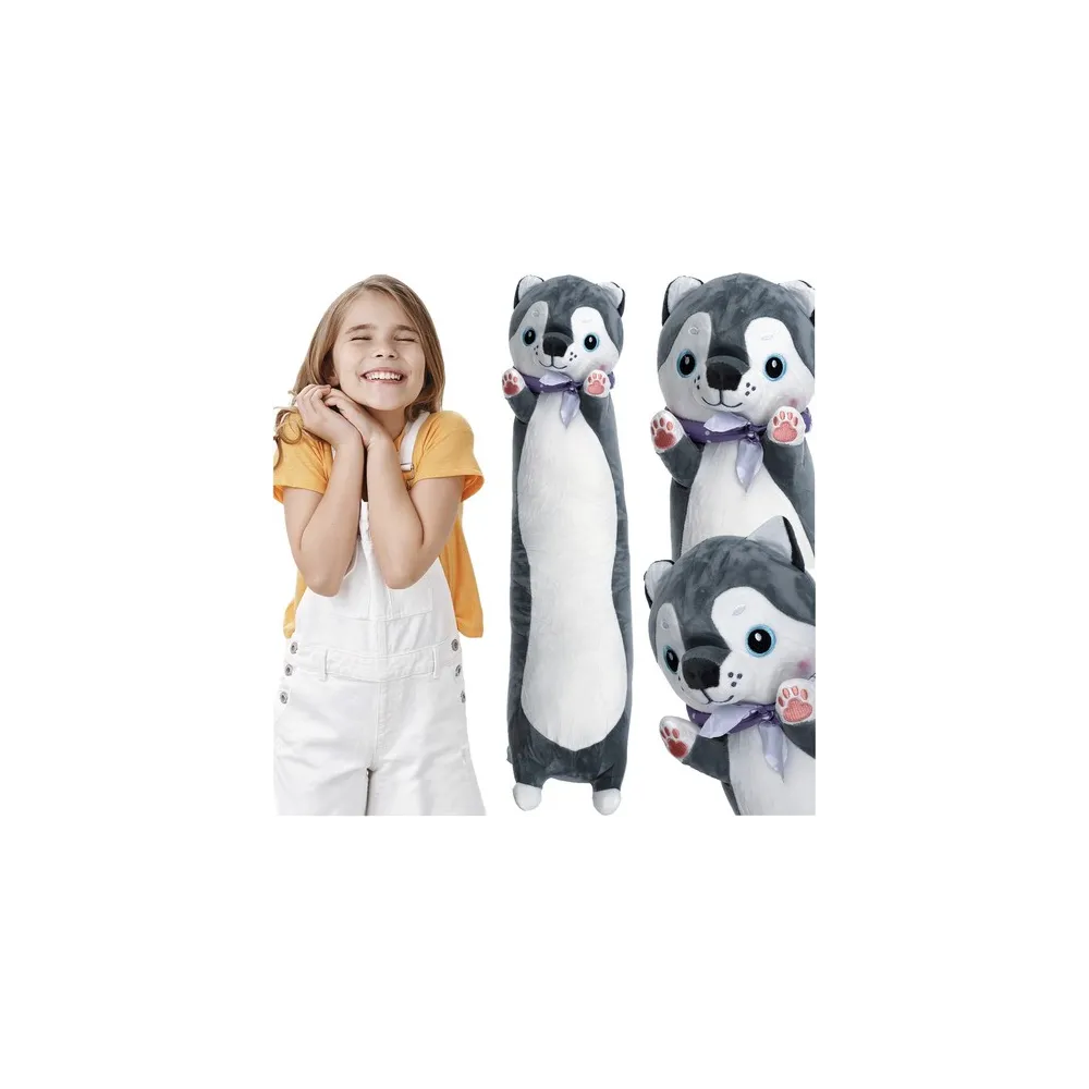 maskotka pies 70cm kruzzel widok z przodu na pluszowego psa