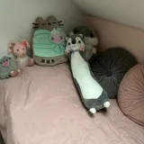 przytulanka pies 70cm jako dekoracja w pokoju dziecięcym