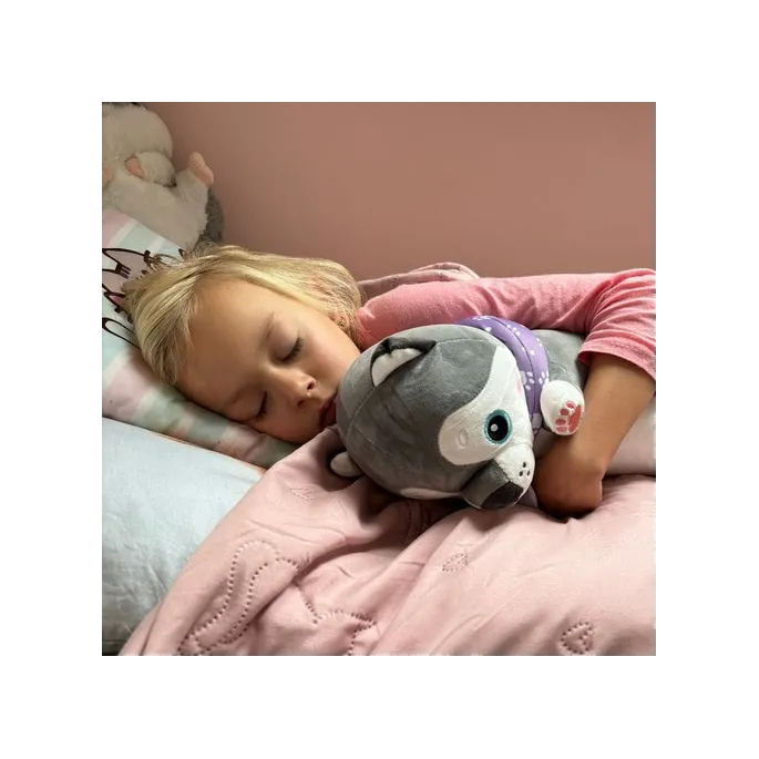 maskotka pies kruzzel widok na głowę i łapy maskotki