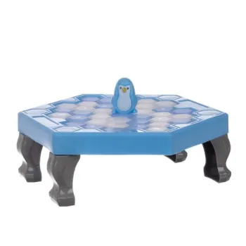 Dwa młotki z tworzywa PP obok planszy do gry Pingwiny