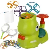 Wyrzutnia dysków Kruzzel 24840 zapakowana w kolorowe pudełko