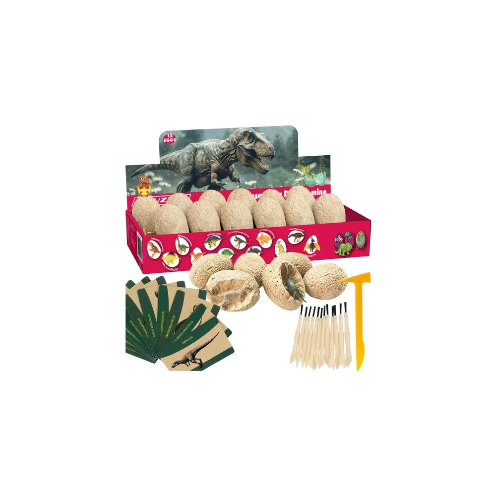 kopalnia dinozaurów kruzzel 24982 w pudełku produktowym