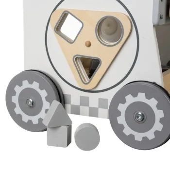 zbliżenie na zaokrąglone detale i brak ostrych krawędzi