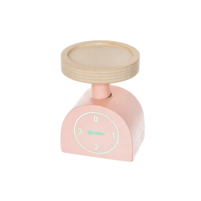 obrotowa tablica pełniąca funkcję zegara na drewnianym straganie