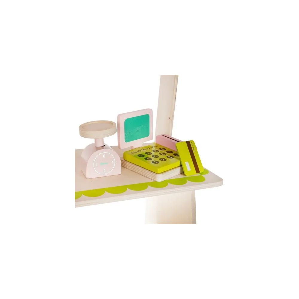 zbliżenie na magnetyczne warzywa oraz ich szczegóły wykończenia