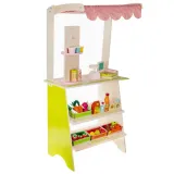 widok stabilnej konstrukcji straganu z zaokrąglonymi krawędziami