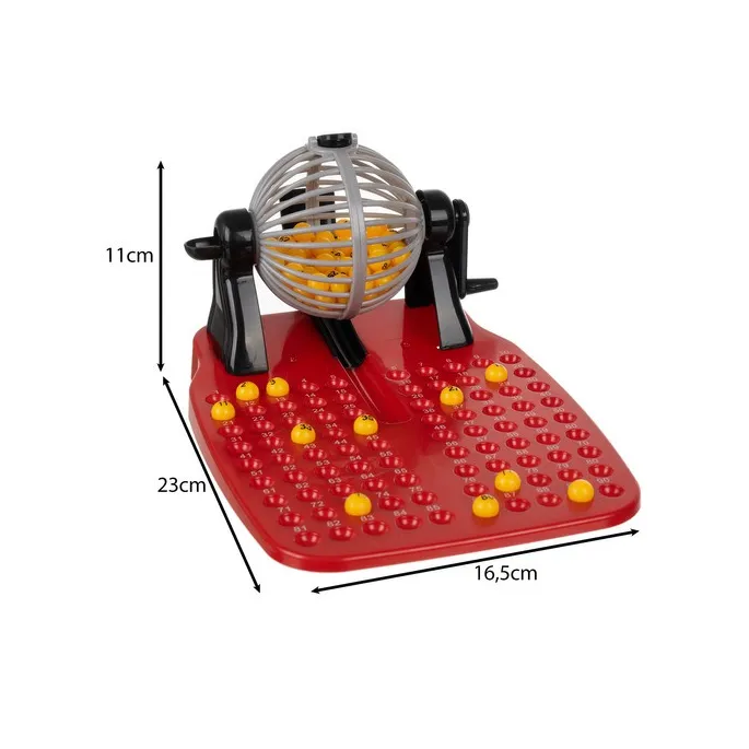 Karty do gry Bingo Kruzzel 25006 rozłożone przed graczami