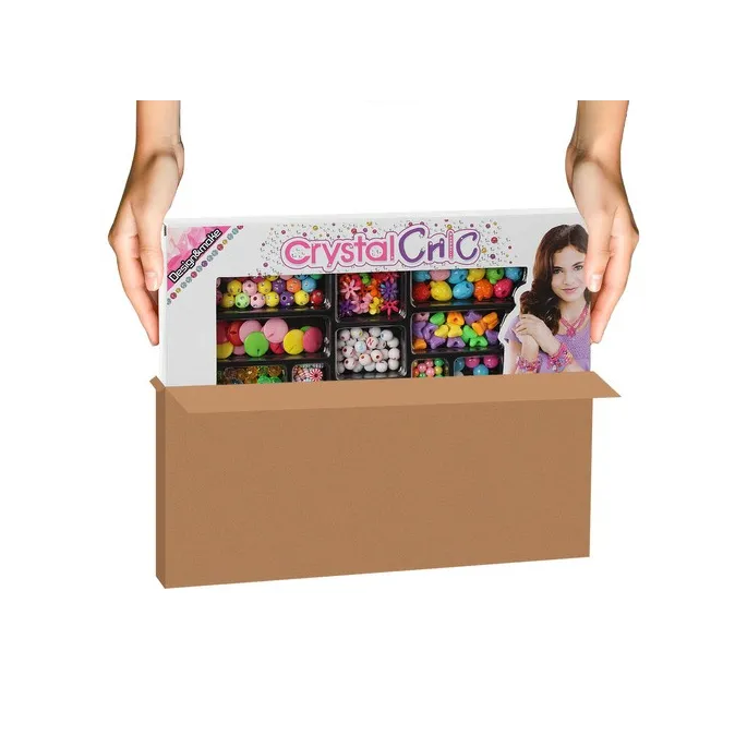 szczegółowy widok bezpiecznych koralików z kompletu