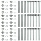 montaż uchwytów do wspinaczki na domowej ściance zabaw