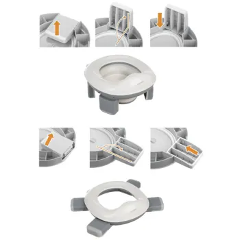 Nocnik jako nakładka na sedes w łazience