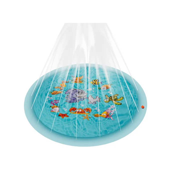 widok maty wodnej kompletnie napełnionej wodą