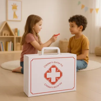 Różnorodne przybory do zabawy w lekarza z zestawu Kruzzel 25115