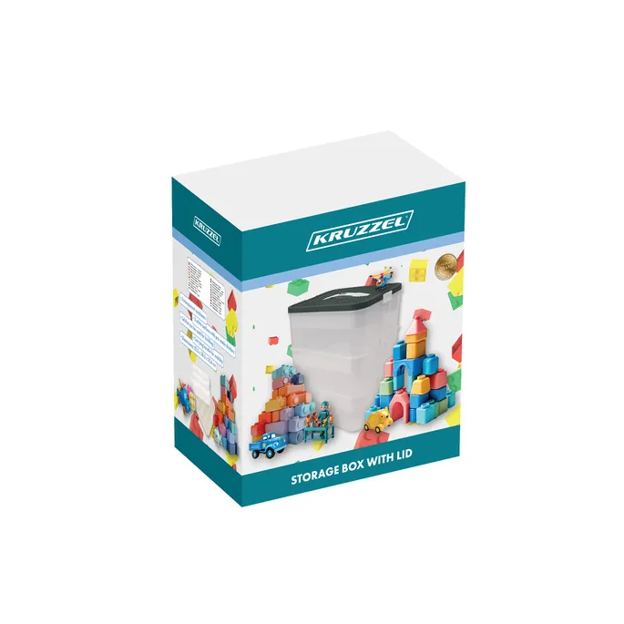 Organizer z trzema poziomami i wyjmowanymi przegródkami w pełnej okazałości