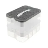 widok z góry na pojemnik do segregacji akcesoriów