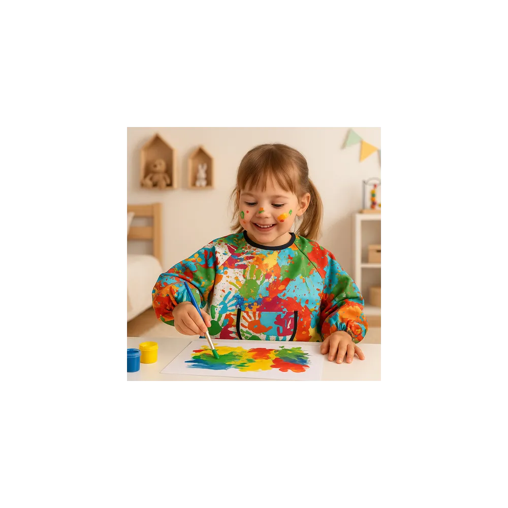 Fartuch ochronny Kruzzel lekki, łatwy do czyszczenia po zabawie