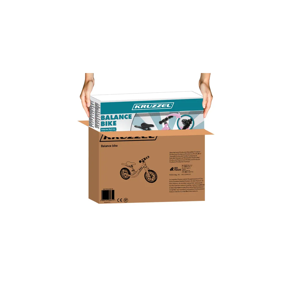 regulowane siedzisko w rowerku kruzzel 25768 na zbliżeniu