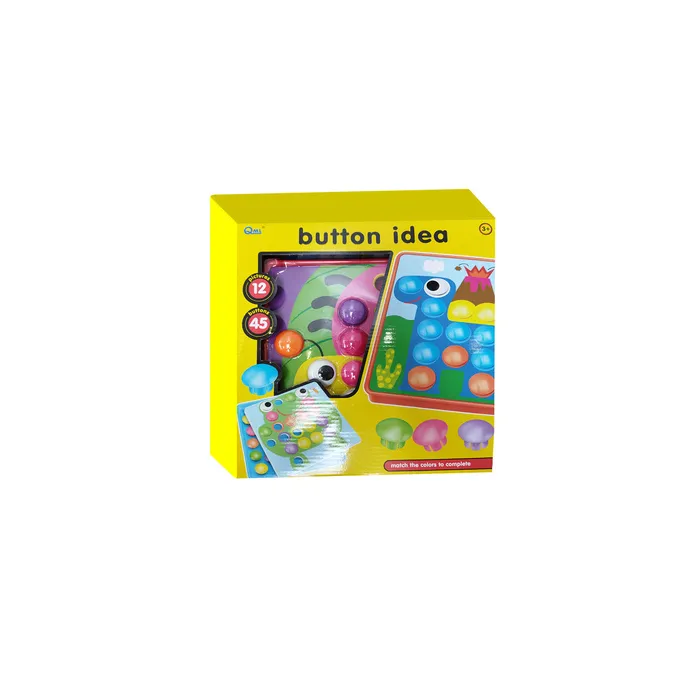 zbliżenie na matrycę do układania guzików w układance mozaice