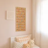 Półka z regulowanymi przegródkami dla lalek i samochodzików