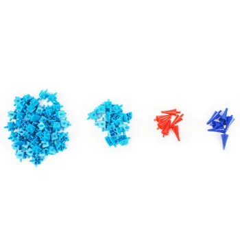 Pudełko i karton transportowy z zestawu klocków Kruzzel 26452