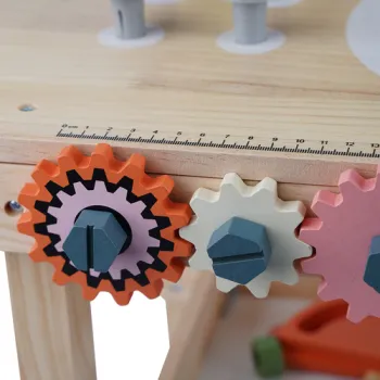 estetyczne opakowanie stołu warsztatowego kruzzel z narzędziami i akcesoriami