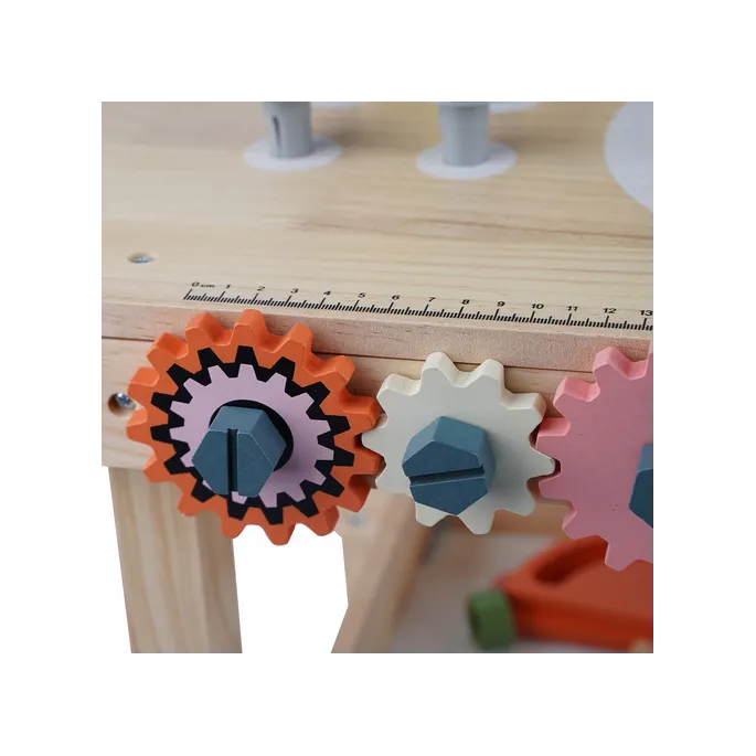 estetyczne opakowanie stołu warsztatowego kruzzel z narzędziami i akcesoriami