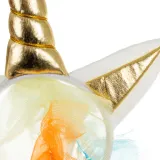 sukienka dziewczęca z bajkowym motywem jednorożca