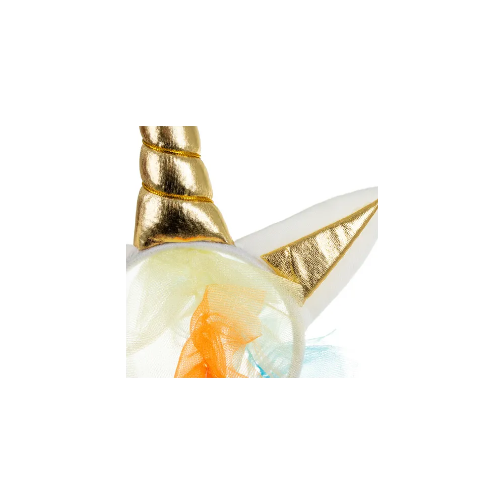 skrzydła i opaska jednorożca przedstawione osobno na zdjęciu