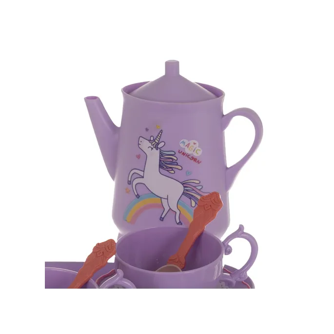 taca do serwowania z elementami zestawu do zabawy w herbatę