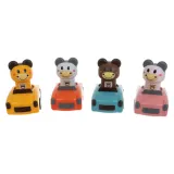 autka ze zwierzątkami w oryginalnym kolorowym opakowaniu