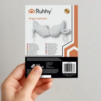 Różdżka w kształcie serca z zestawu Ruhhy 26478 w zbliżeniu