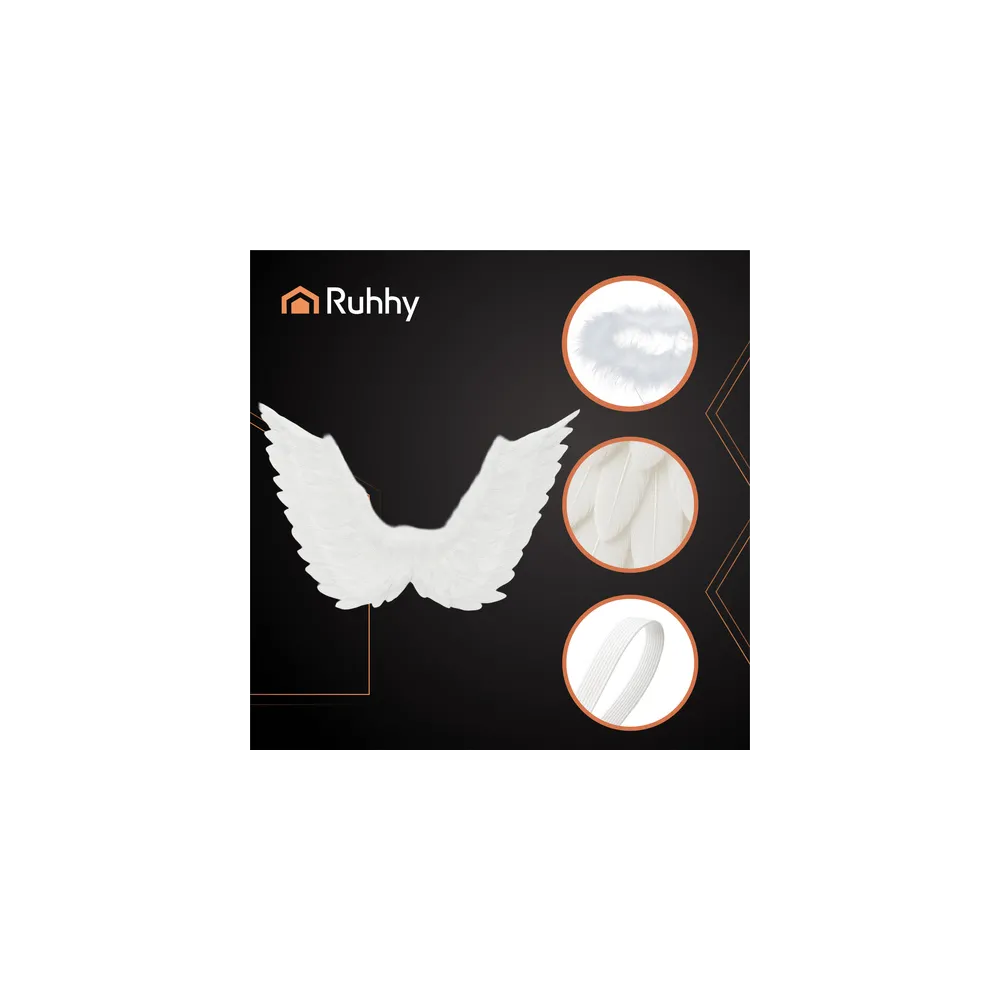 aureola na wygodnej opasce jako element zestawu kostiumowego