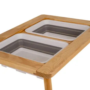 widok na zestaw kruzzel przygotowany do kreatywnej zabawy sensorycznej