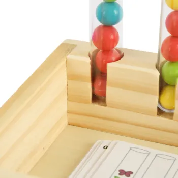 Sorter z kartami do układania wzorów i znaków matematycznych