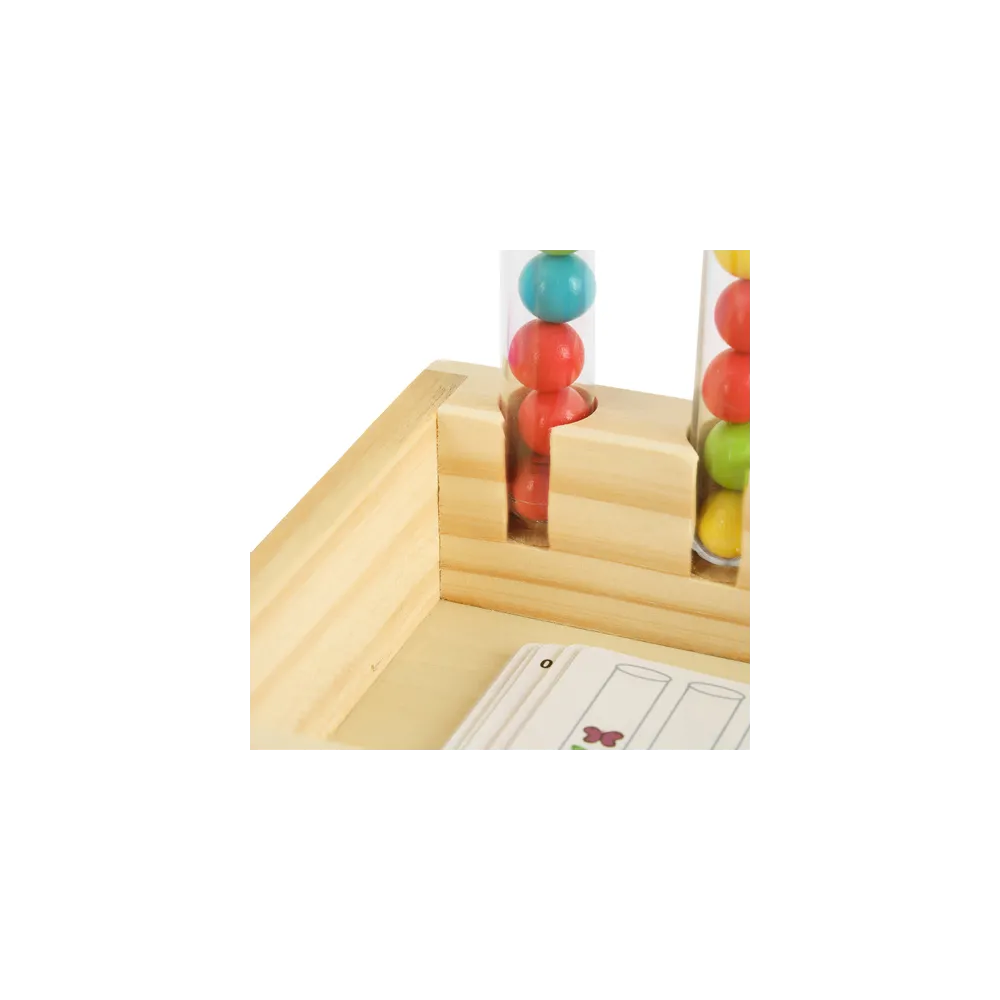 Sorter z kartami do układania wzorów i znaków matematycznych