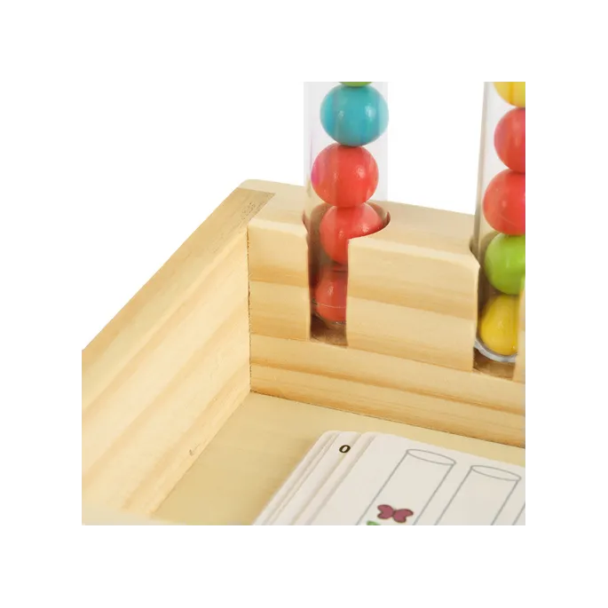 Sorter z kartami do układania wzorów i znaków matematycznych