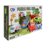 Puzzle edukacyjne tor 24851 z kolorowymi motywami oceanu