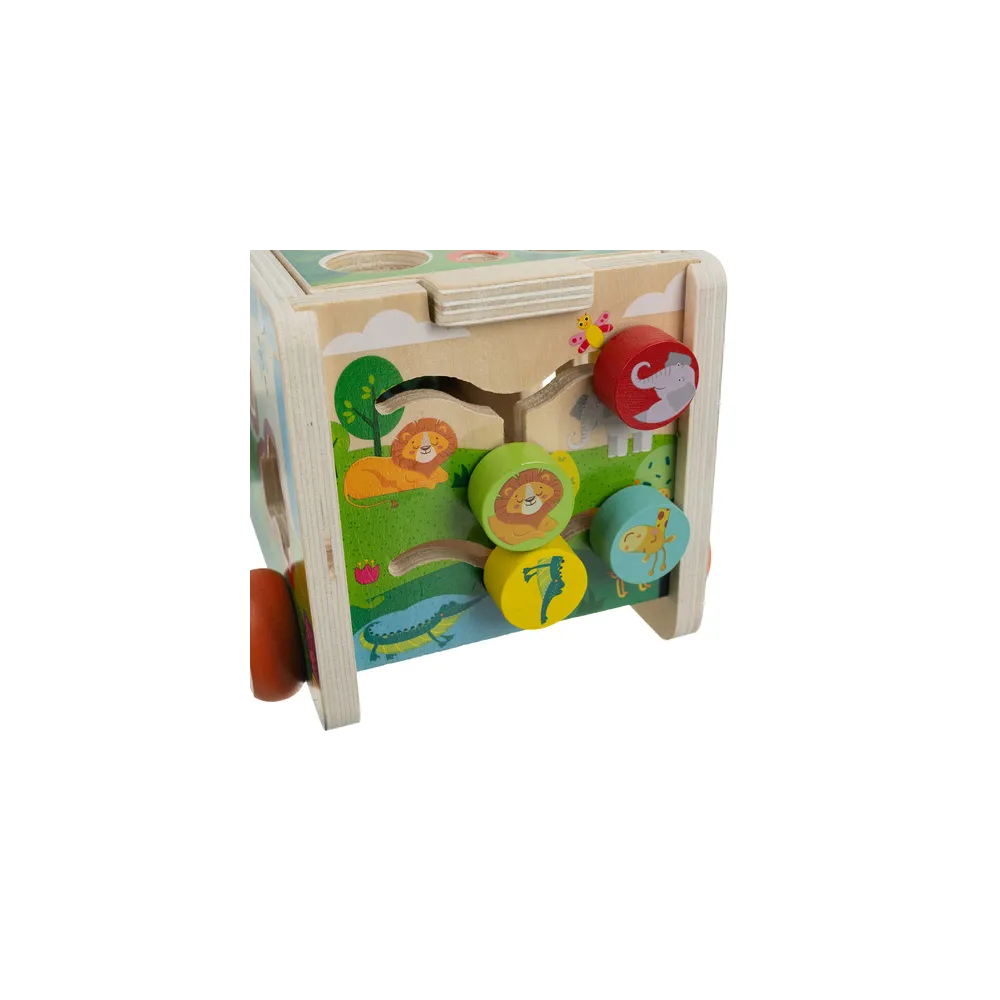 detal faktury drewna w autku sorter