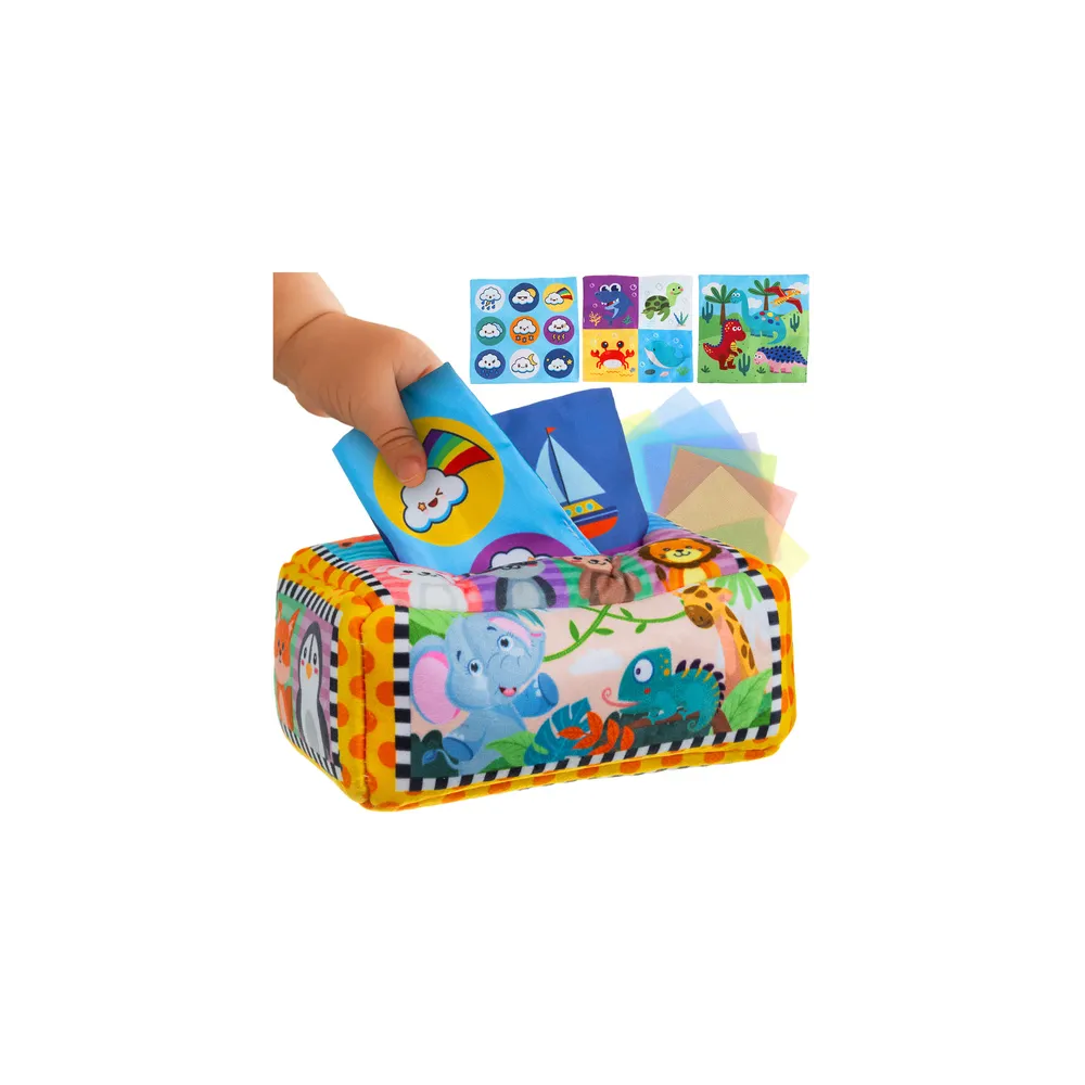 Sorter pudełko z chusteczkami Kruzzel 26289 widoczne w całości