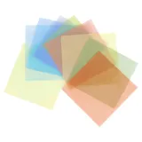 Detal wzorzystej chusteczki dołączonej do sorter pudełka