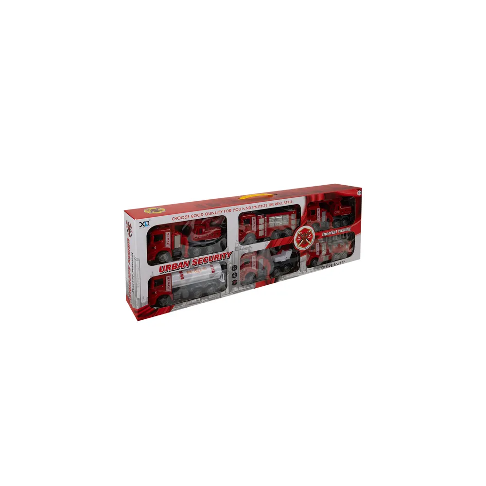 Zbliżenie modelu cysterny strażackiej z możliwością napełnienia wodą