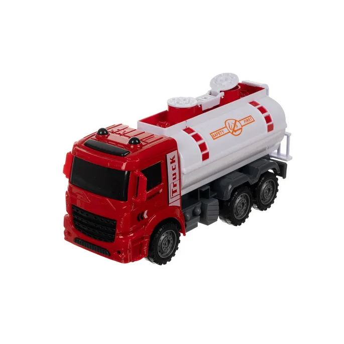 Zestaw samochodów strażackich w wytłoczce zabezpieczającej pojazdy