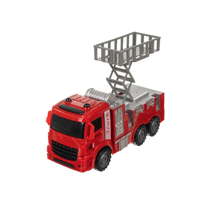 Bezpieczne zabawki strażackie wykonane z trwałych materiałów ABS i PP