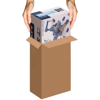 otwarta rampa samolotu z wystawionymi autkami policyjnymi