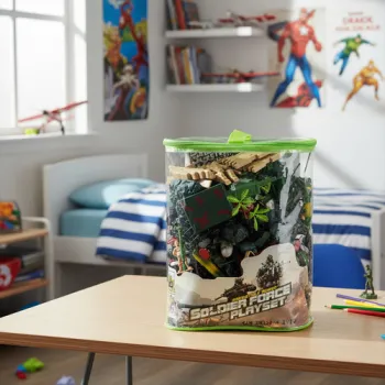 Drzewa i zasieki z zestawu baza wojskowa 300 elementów w szczególe